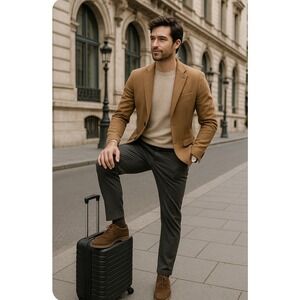 LuLuLemon Commission Pants Men's Gray Stretch - 36 W 32 L. 5 pocket casual golf